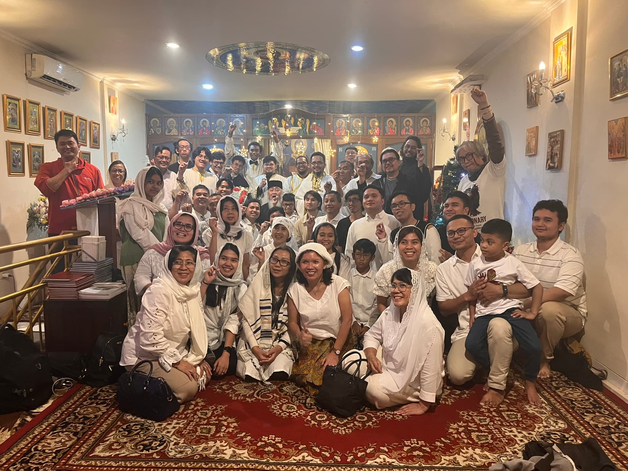 Orthodox Church of Indonesia celebrating feast on Parish St. Peter & Paul