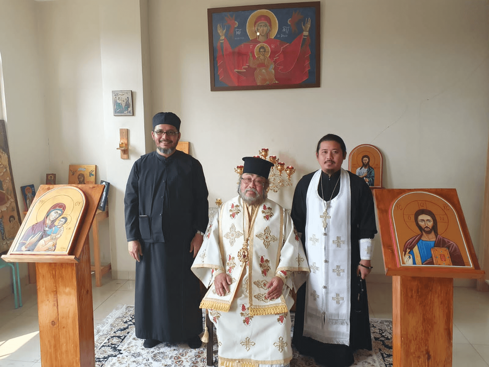 Kilas balik: Penerimaan Romo Rahib Demetrios